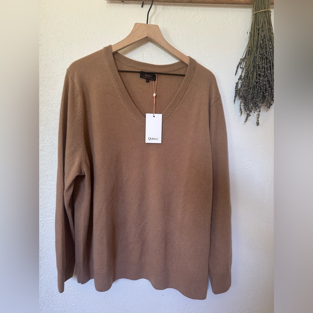 Quince 100% Mongolian Cashmere Sweater 3X